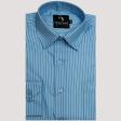 Stripes Dark Blue Shirt : Business