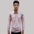 Checks Pink Shirt : Business