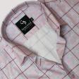 Checks Pink Shirt : Business