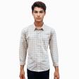 Checks Gray Shirt : Business