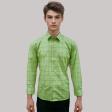 Checks Lemon Shirt : Business