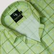 Checks Lemon Shirt : Business