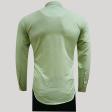 Handpainted Green Shirt : Ditto