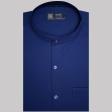 Combination Navy Blue Shirt : Party