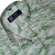 Print Green Shirt : Party