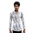 Print Green Shirt : Ditto