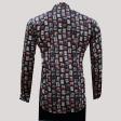 Print Brown Shirt : Ditto