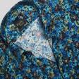 Print Blue Shirt : Party