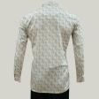 Print Cream Shirt : Party
