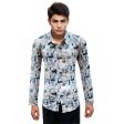 Print Dark Gray Shirt : Ditto