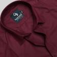 Plain Maroon Shirt : Business