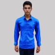 Plain Blue Shirt : Business