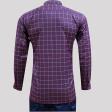 Checks Navy Blue Shirt : Business