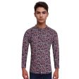 Print Blue Shirt : Party