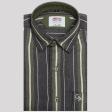 Stripes Brown Shirt : Ditto
