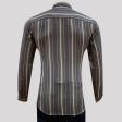 Stripes Brown Shirt : Ditto