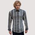 Stripes Gray Shirt : Ditto