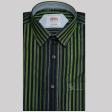 Stripes Green Shirt : Ditto