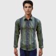 Stripes Green Shirt : Ditto