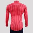 Stripes Maroon Shirt : Ditto
