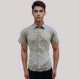Self Design Gray Shirt : Ditto