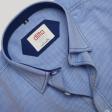 Self Design Blue Shirt : Ditto