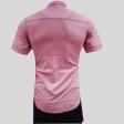 Self Design Maroon Shirt : Ditto