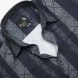 Print Black Shirt : Party