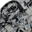 Print Blue Shirt : Ditto