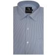 Stripes Blue Shirt : Business
