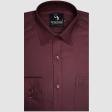 Plain Brown Shirt : Business