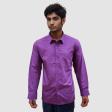 Plain Purple Shirt : Business