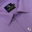 Stripes Purple Shirt : Business
