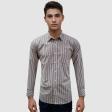 Stripes Mauve Shirt : Business