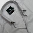Stripes Light Gray Shirt : Business