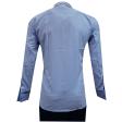 Self Design Blue Shirt : Business