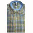 Checks Lemon Shirt : Slim