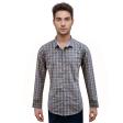 Checks Dark Green Shirt : Slim