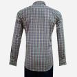 Checks Dark Green Shirt : Slim