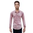 Stripes Pink Shirt : Slim