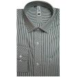 Stripes Green Shirt : Slim