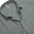 Stripes Green Shirt : Slim