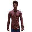 Plain Brown Shirt : Slim