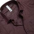 Plain Brown Shirt : Slim