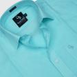 Plain Light Green Shirt : Business