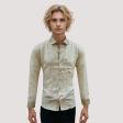 Combination Cream Shirt : Ditto