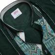 Combination Dark Green Shirt : Ditto