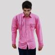 Handpainted Pink Shirt : Ditto