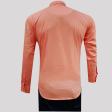 Handpainted Peach Shirt : Ditto