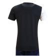 Print Black T-shirt : Itutu (Slim Fit)
